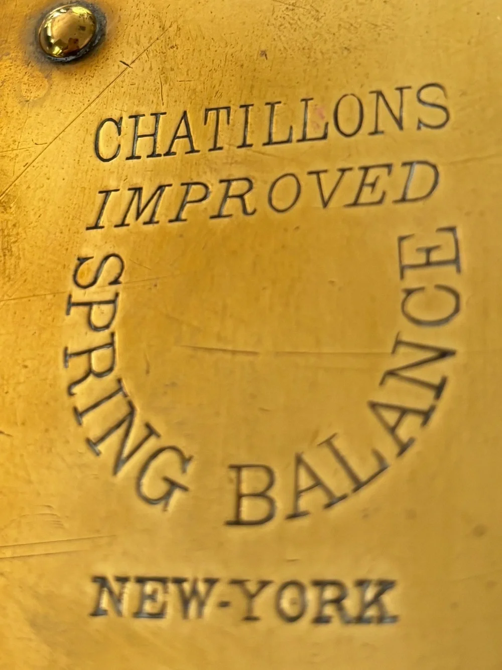 Vintage Spring Scale